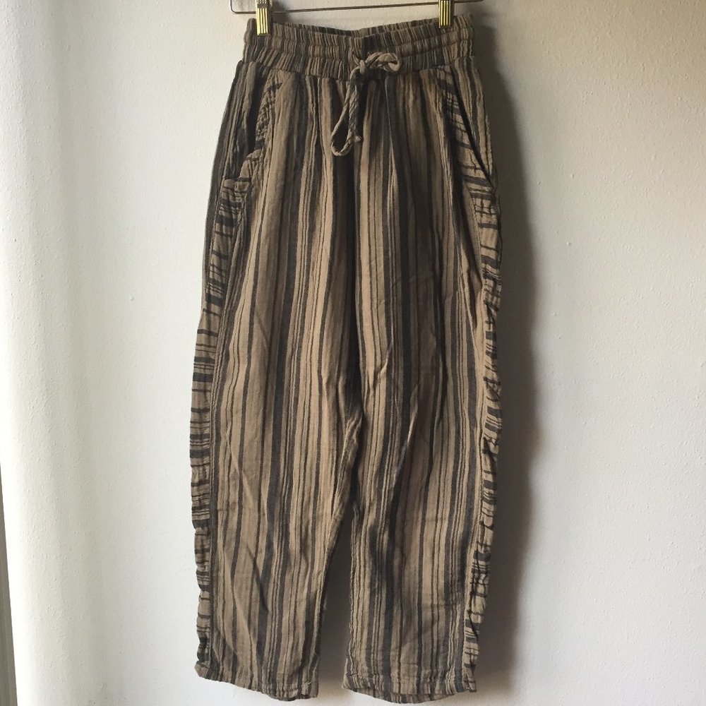 York Street High Rise Cotton Pants